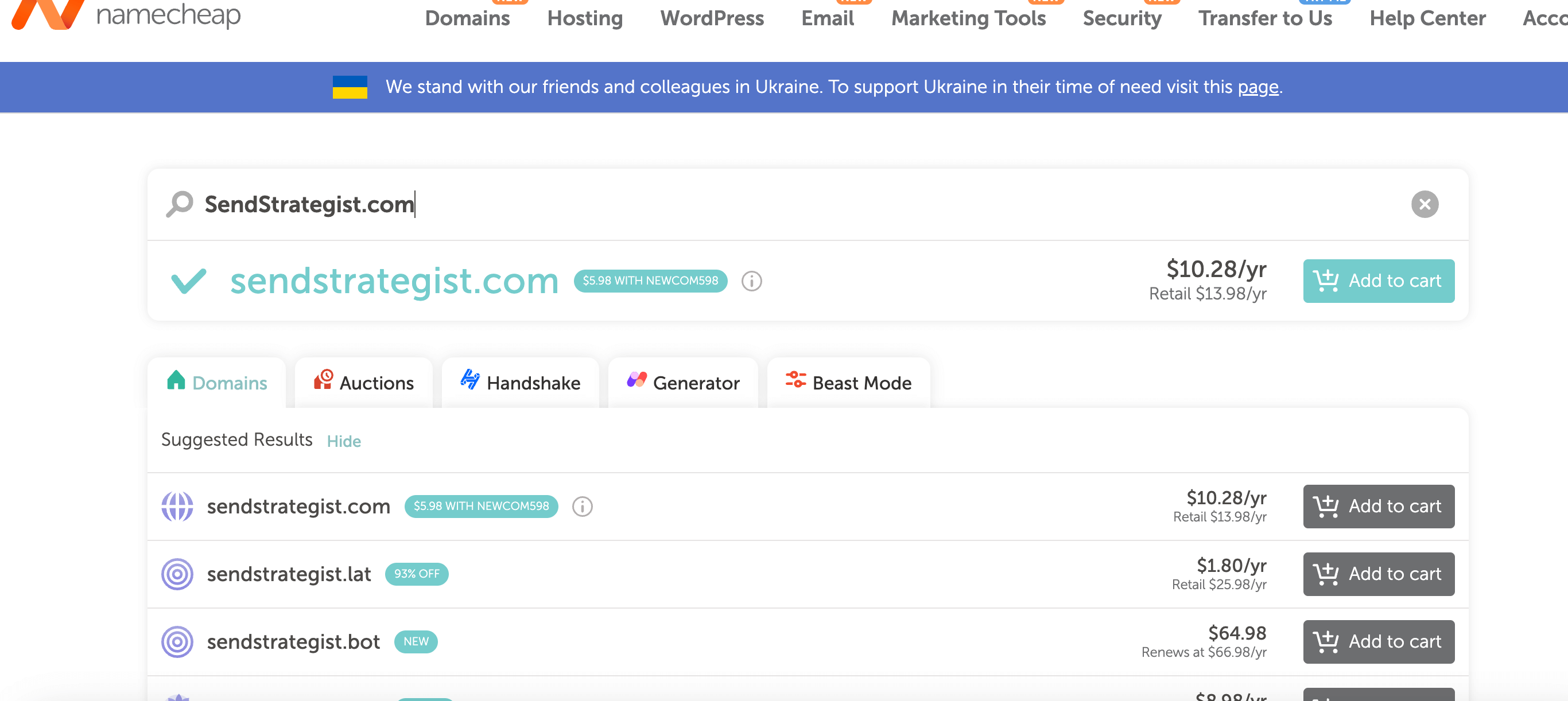 namecheap